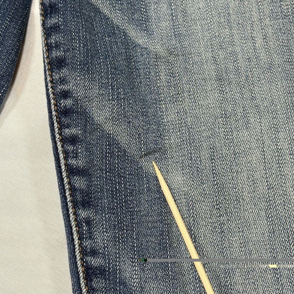 American Eagle Size 0 Girls Jeans Hi-Rise Jegging Crop Super Stretch Blue - Picture 13 of 13